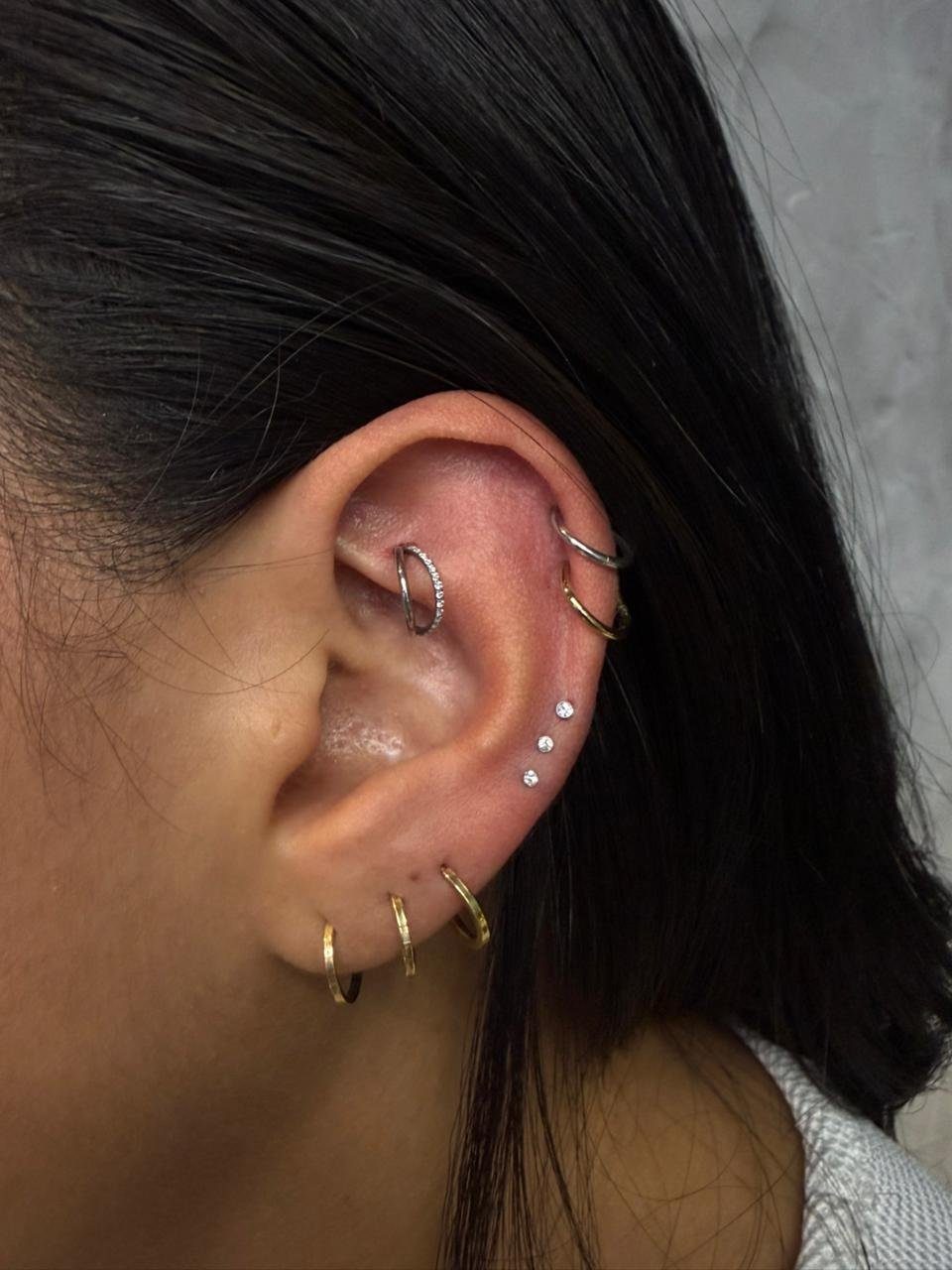 Trabalho de piercing por Marcony