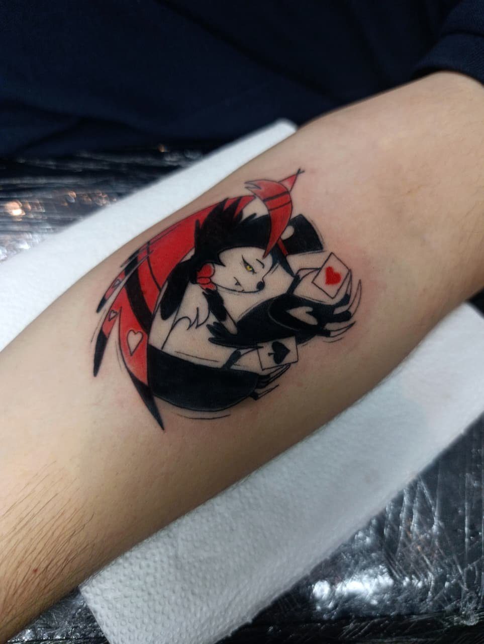 Tatuagem colorida por Nancy Rocha